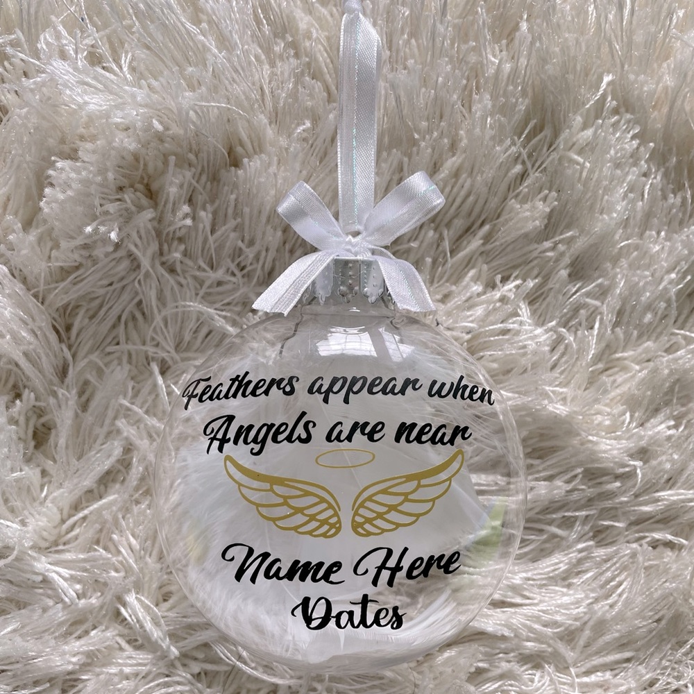 Personalized memory ornament